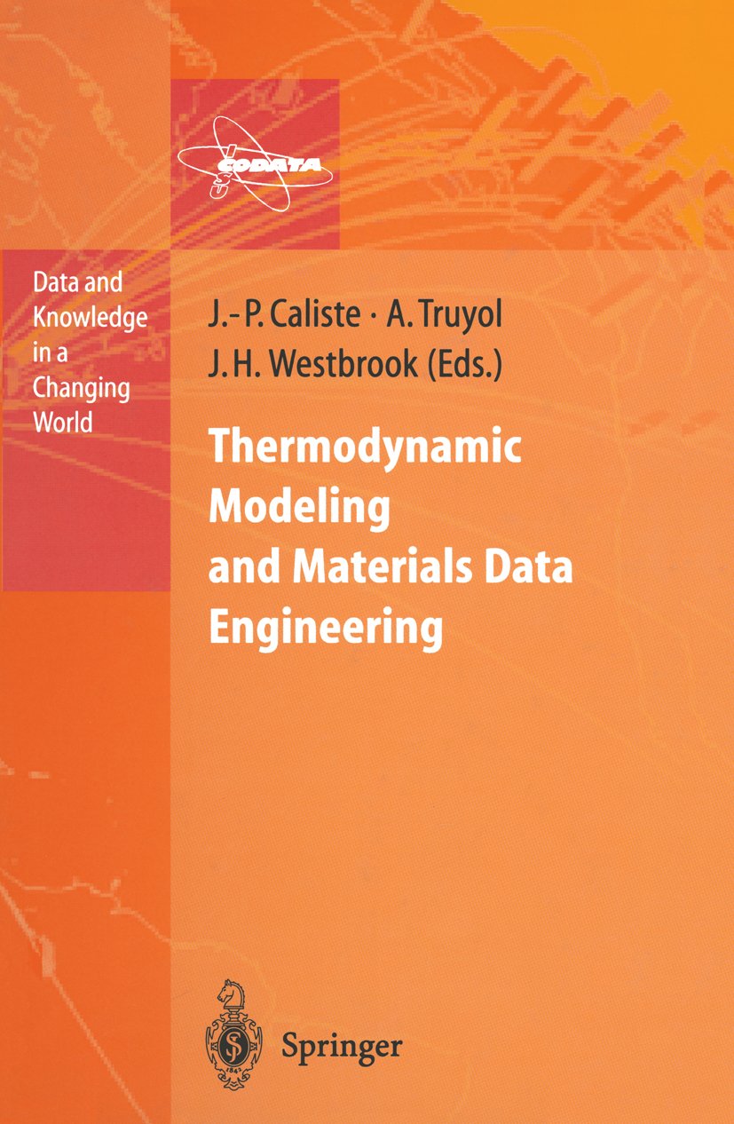 Thermodynamic Modeling and Materials Data Engineering