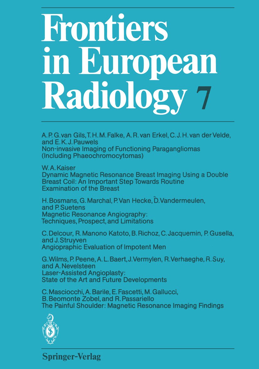 Frontiers in European Radiology