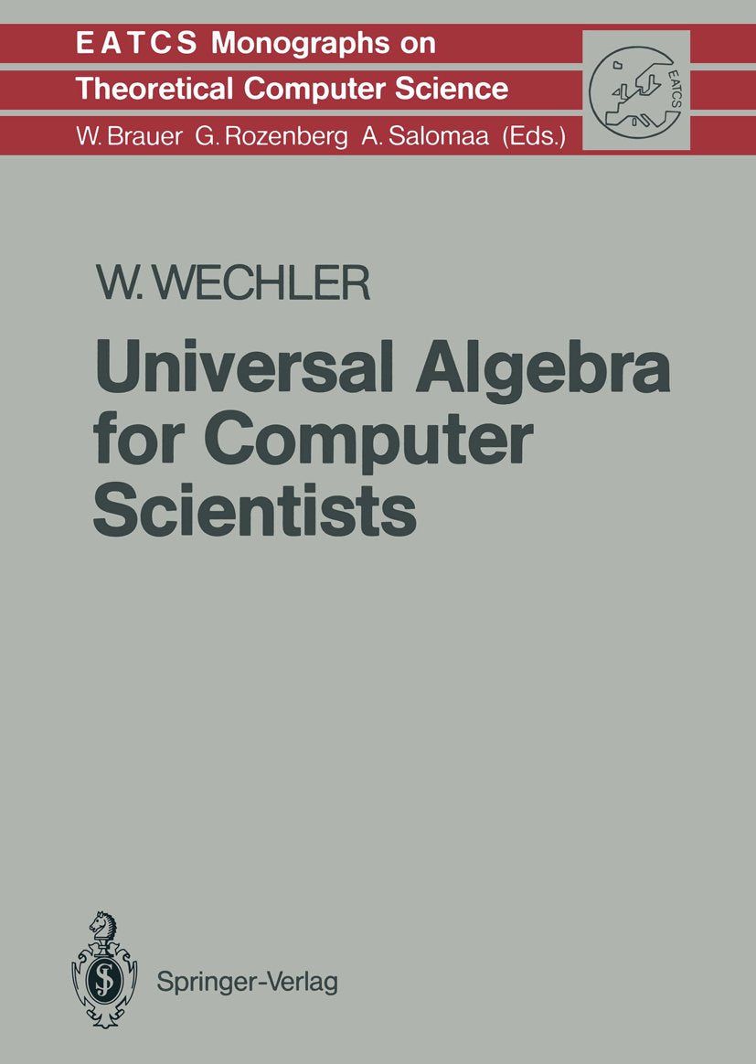 Monographs in Theoretical Computer Science. An EATCS Series