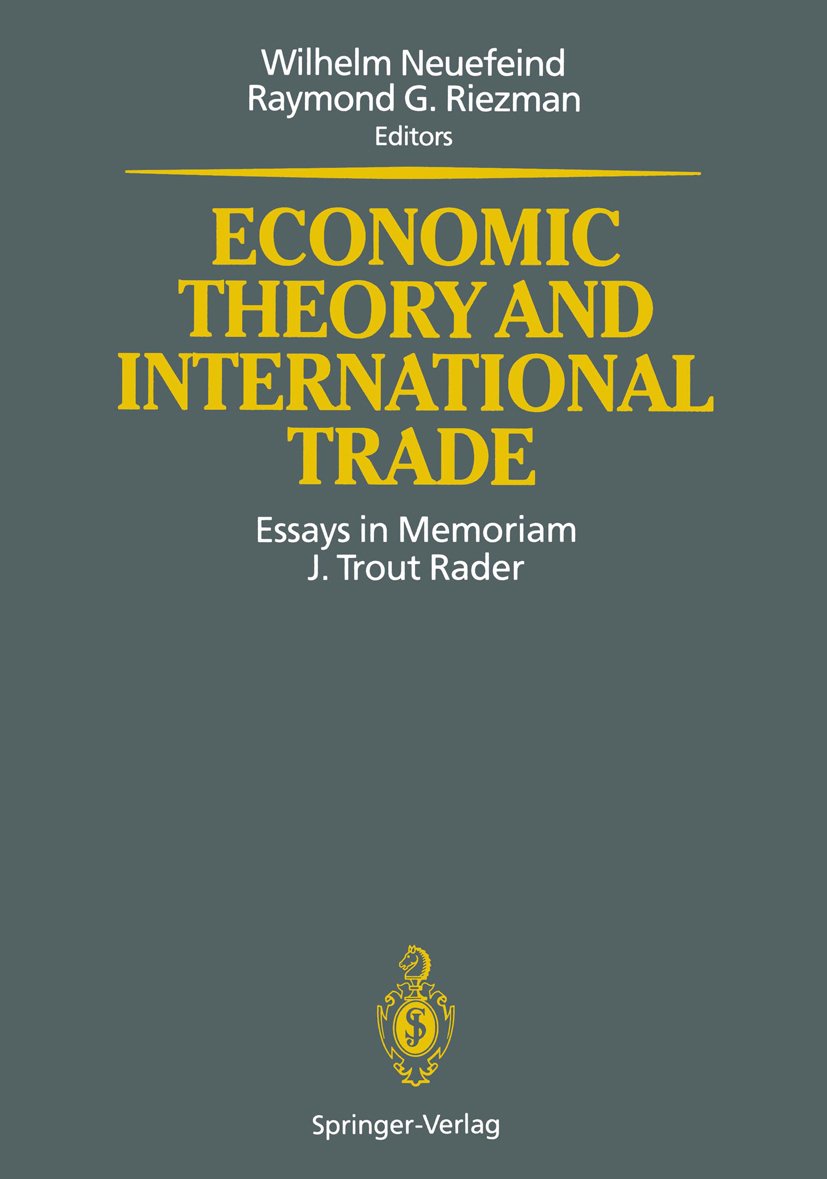 Economic Theory and International Trade