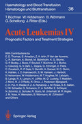 Haematology and Blood Transfusion Hämatologie und Bluttransfusion