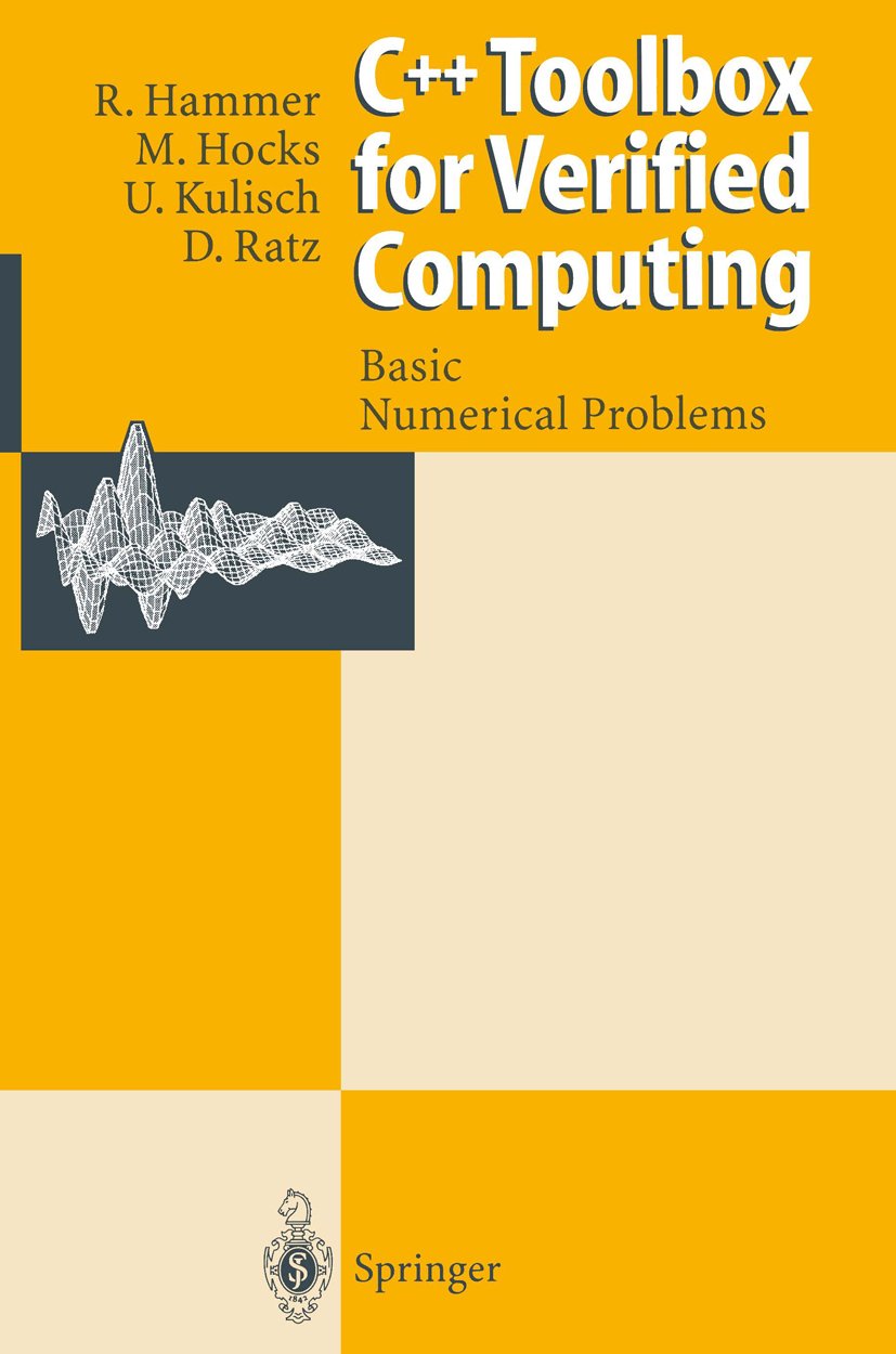 C++ Toolbox for Verified Computing I