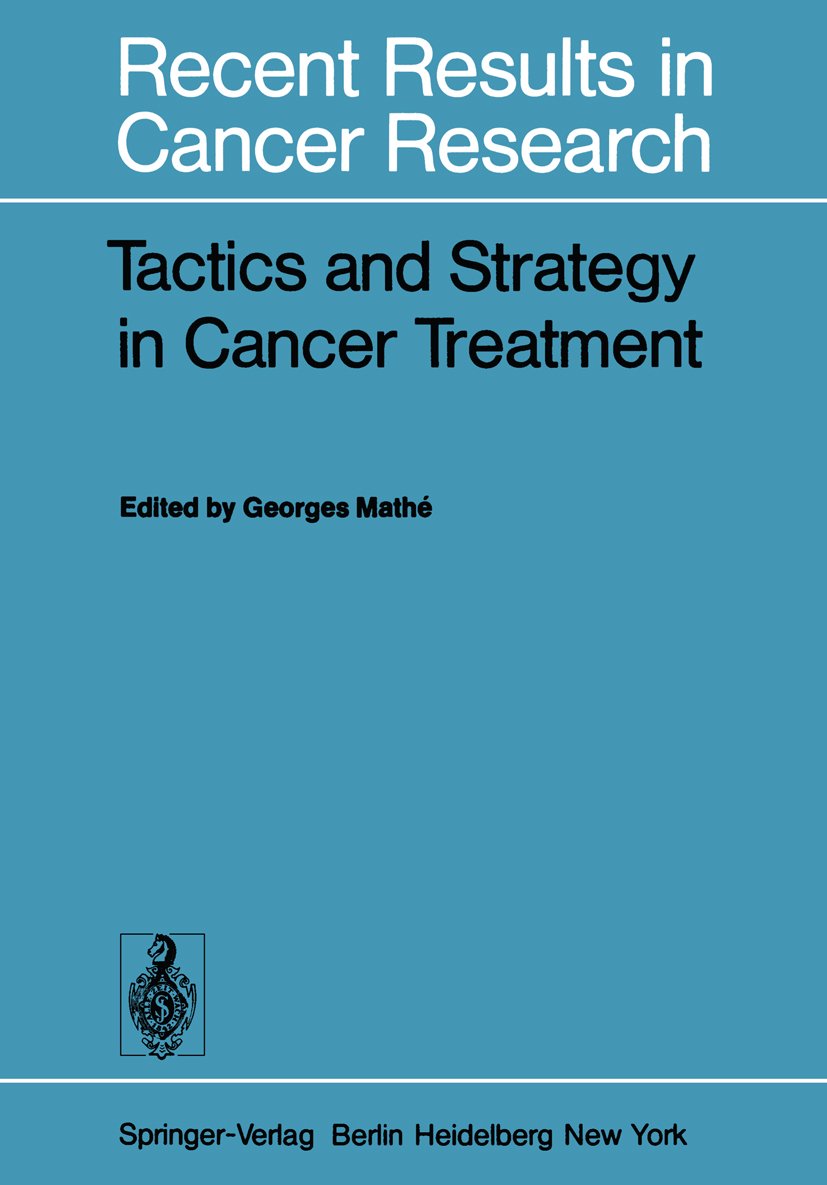 Recent Results in Cancer Research