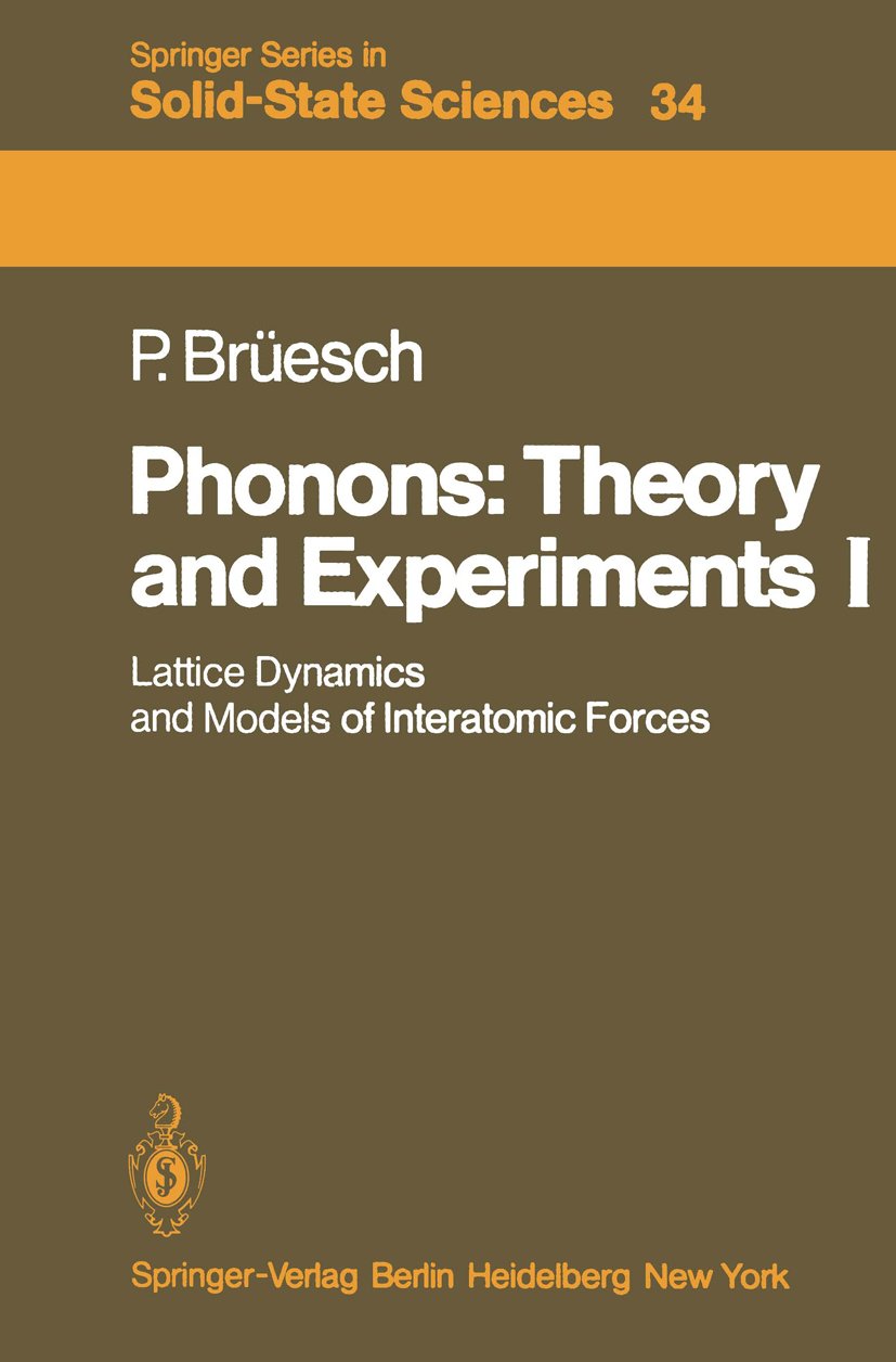 Phonons: Theory and Experiments I