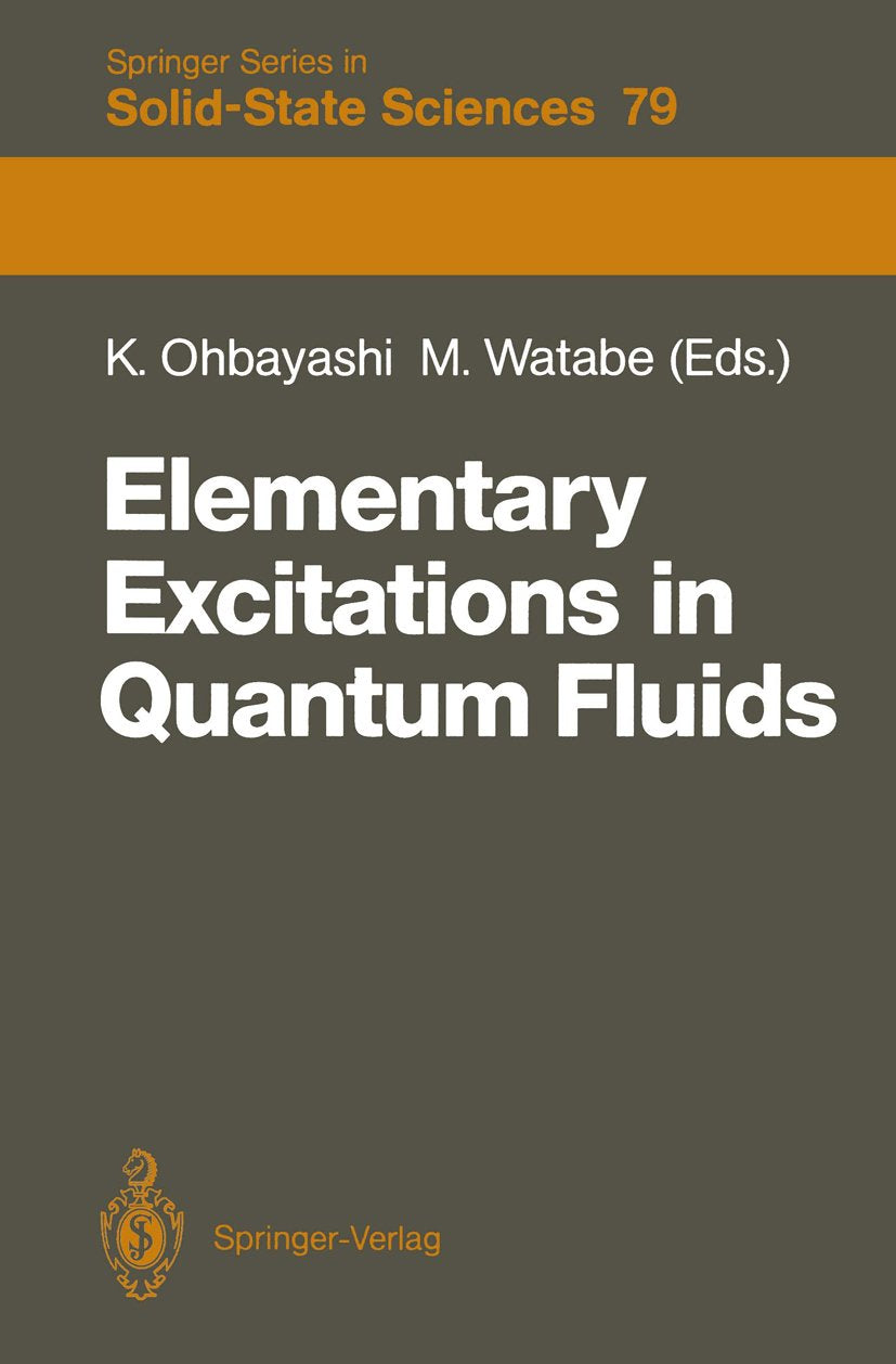 Elementary Excitations in Quantum Fluids
