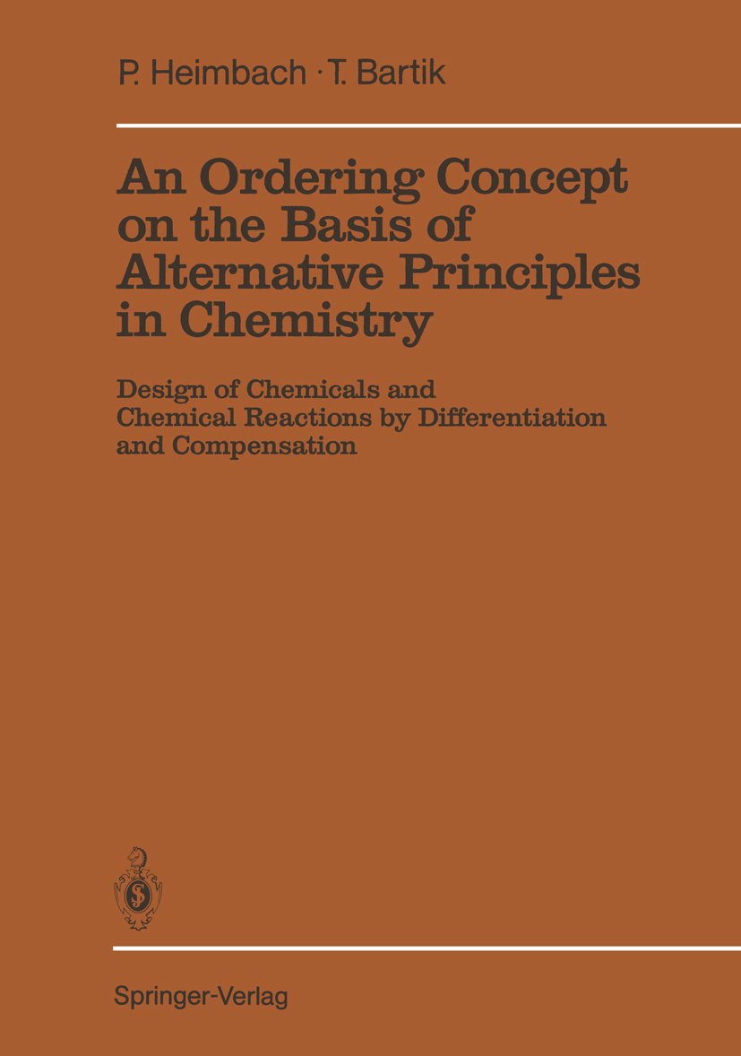An Ordering Concept on the Basis of Alternative Principles in Chemistry