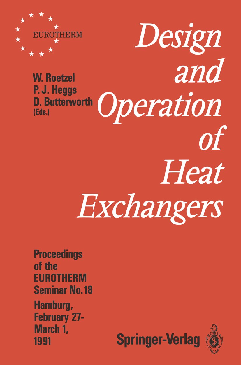 Design and Operation of Heat Exchangers