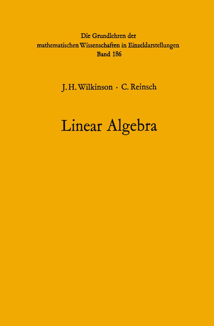 Handbook for Automatic Computation