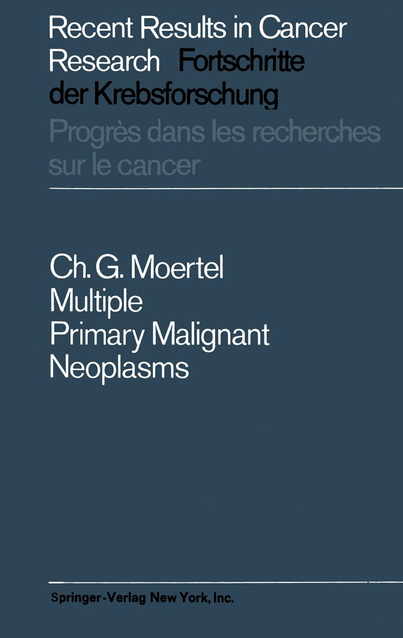 Recent Results in Cancer Research