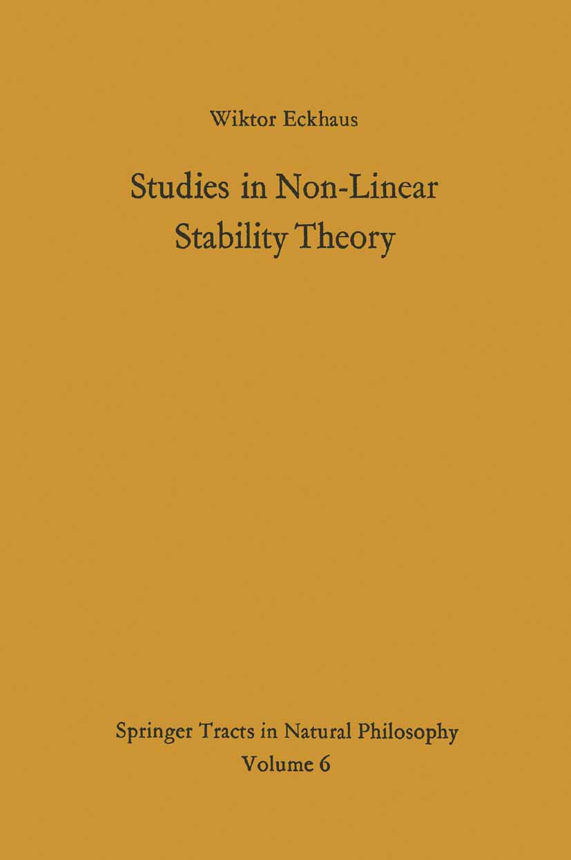 Springer Tracts in Natural Philosophy