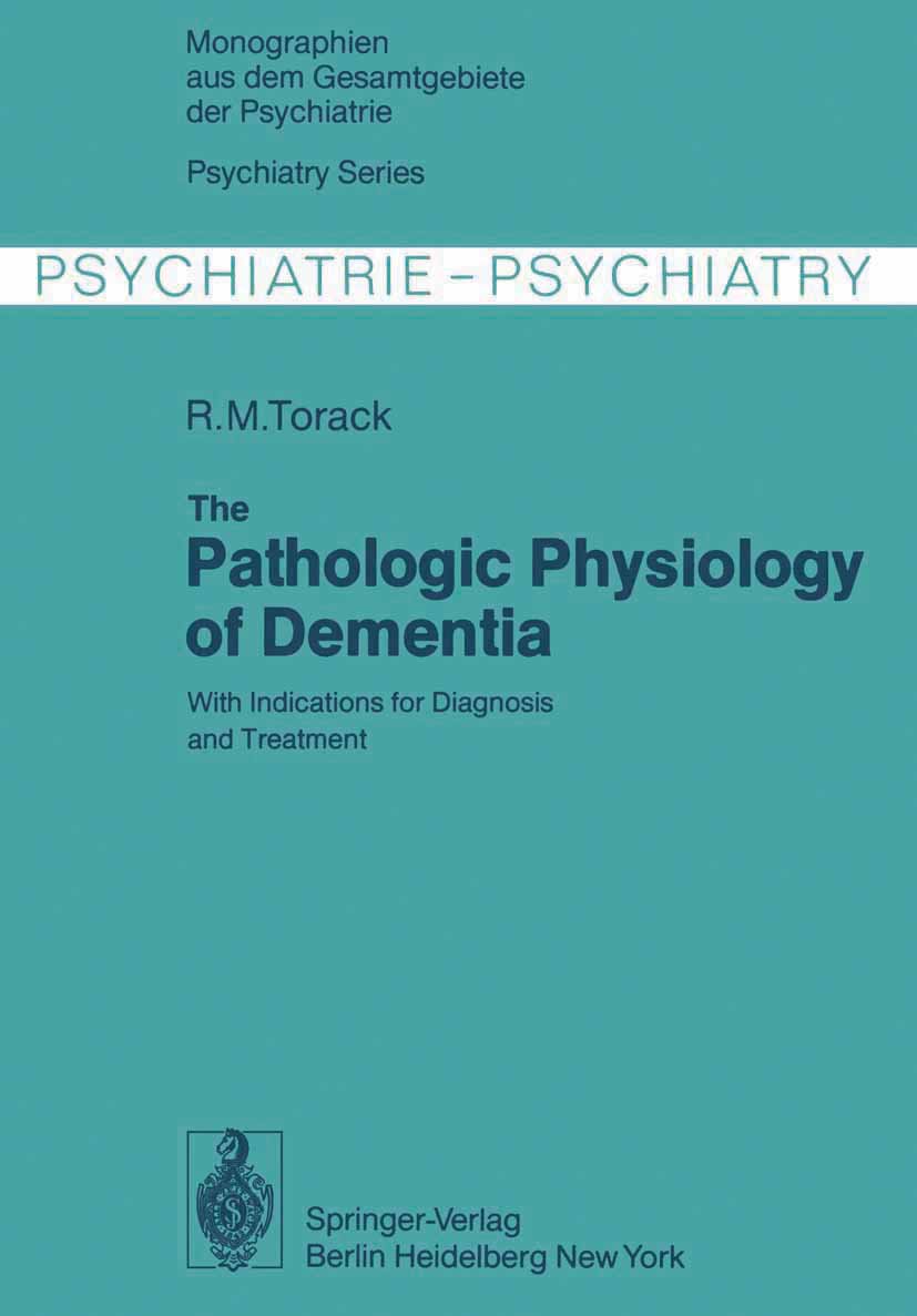Monographien aus dem Gesamtgebiete der Psychiatrie