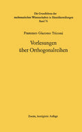Vorlesungen über Orthogonalreihen