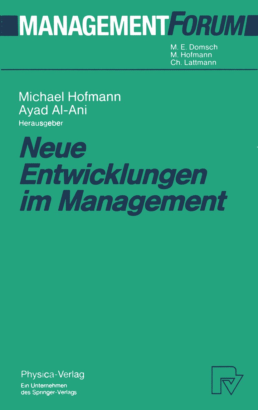 Neue Entwicklungen im Management