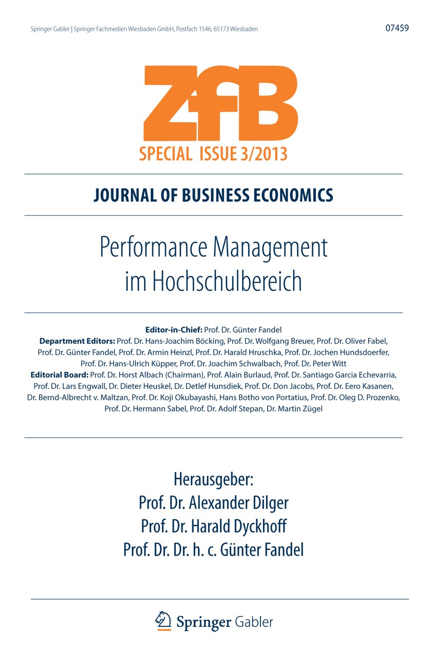 Performance Management im Hochschulbereich