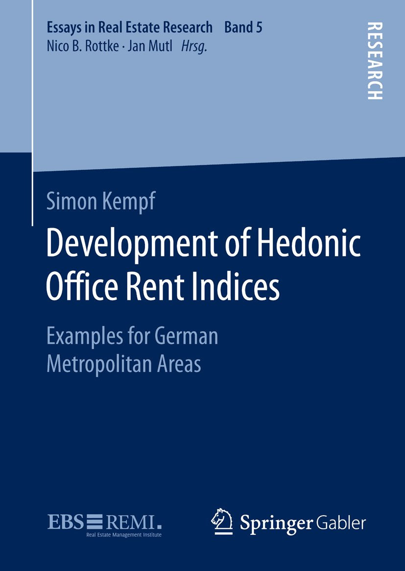 Essays in Real Estate Research