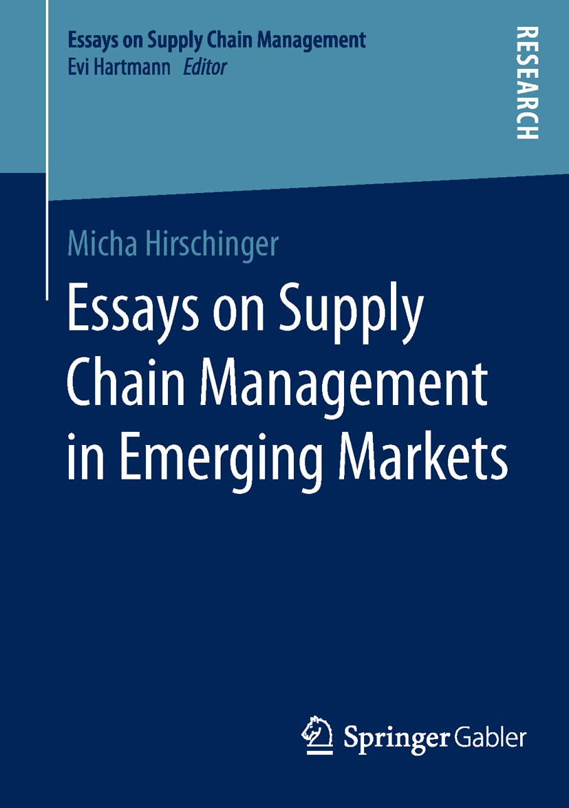 Essays on Supply Chain Management
