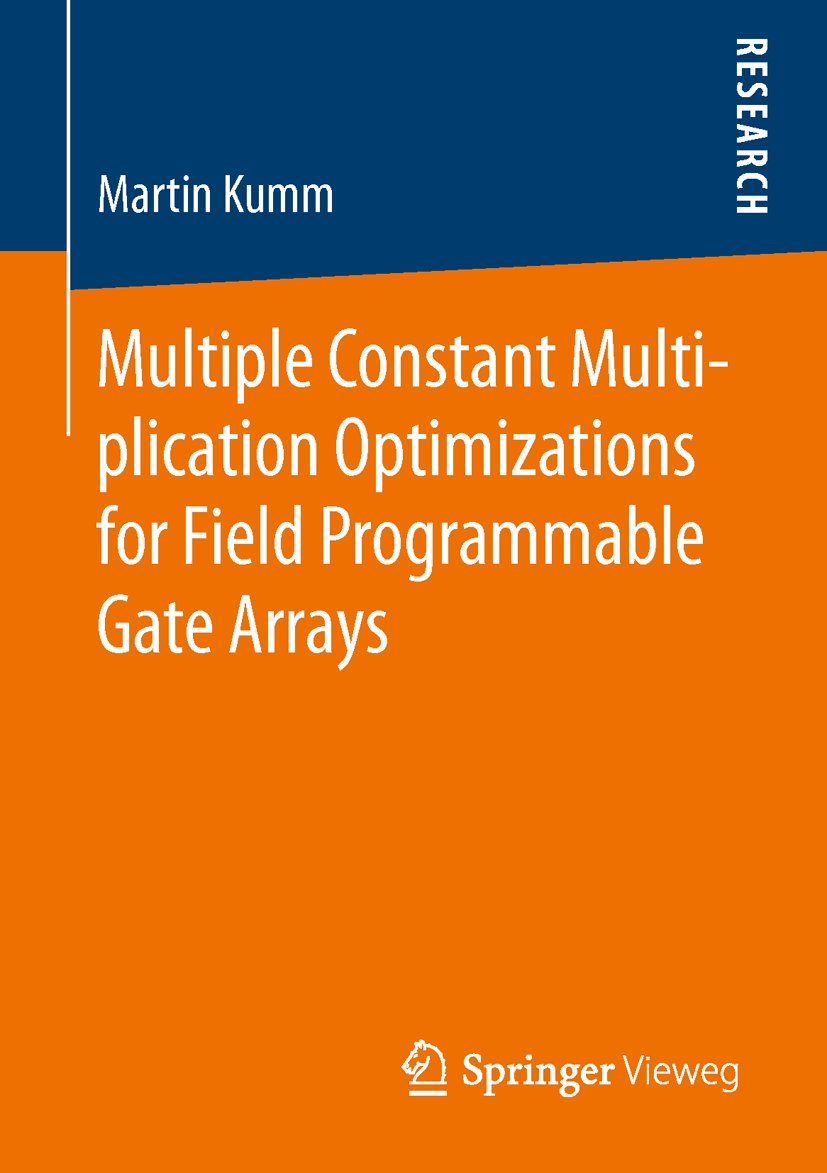 Multiple Constant Multiplication Optimizations for Field Programmable Gate Arrays