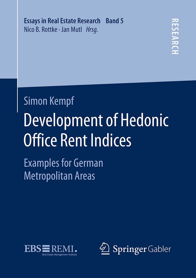 Essays in Real Estate Research