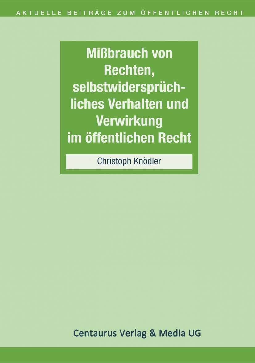 Aktuelle Beiträge zum öffentlichen Recht