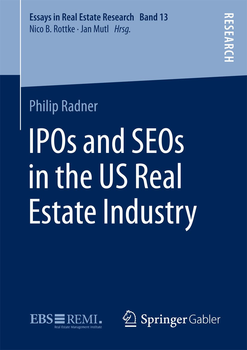 Essays in Real Estate Research
