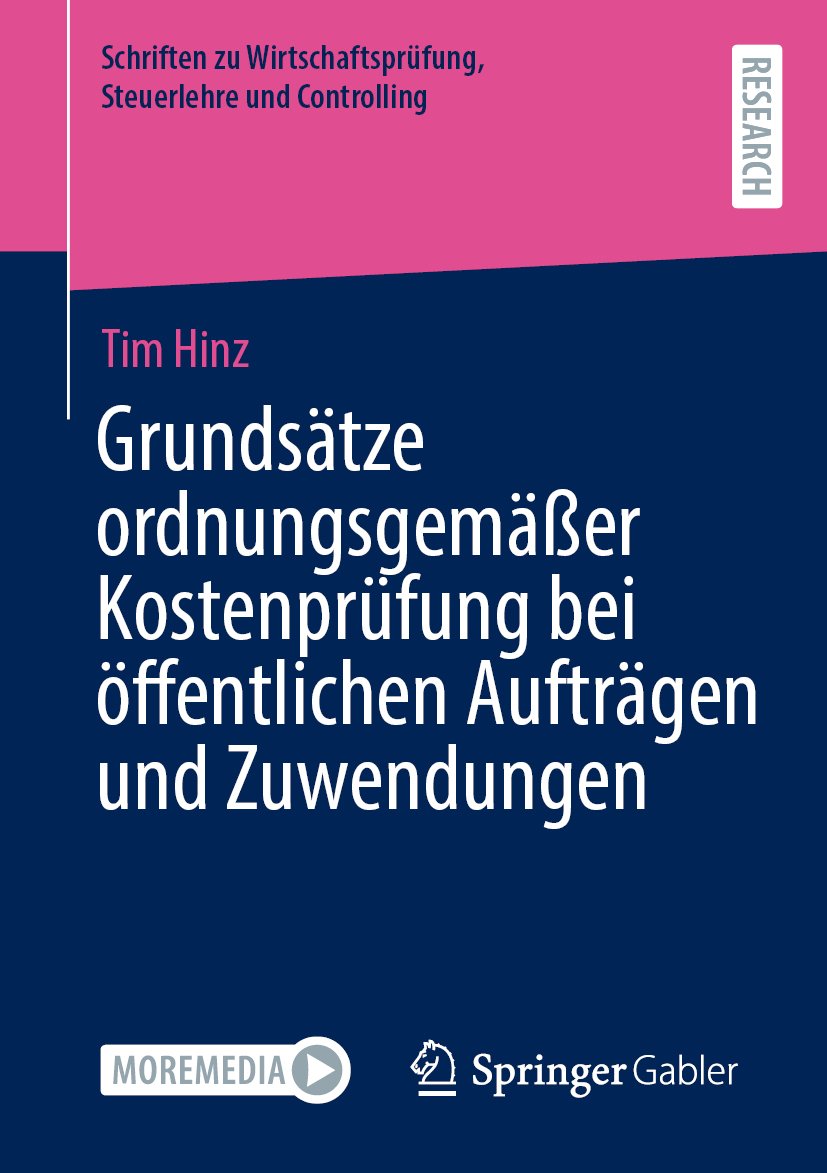 Schriften zu Wirtschaftsprüfung, Steuerlehre und Controlling
