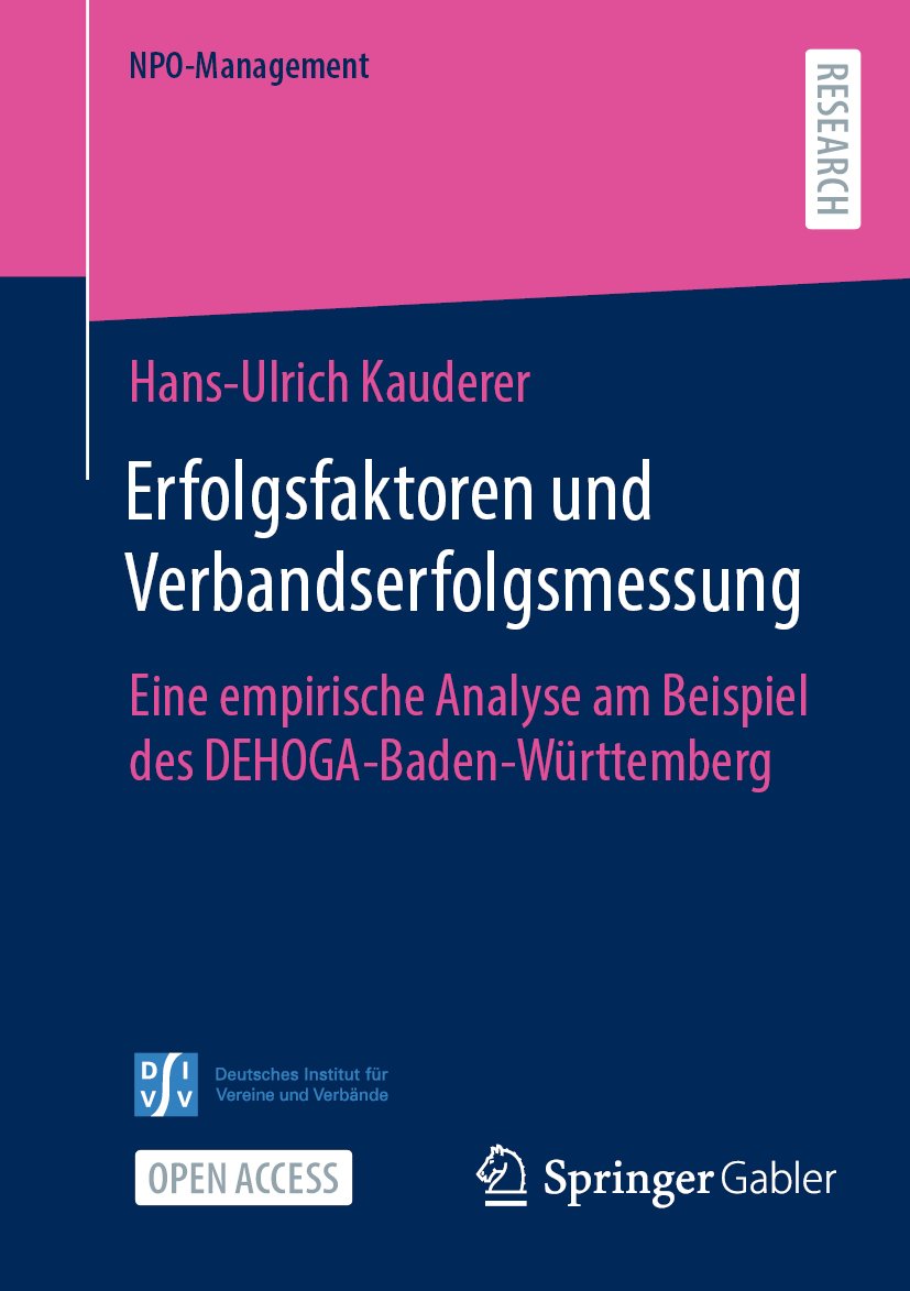 NPO-Management: Eine empirische Analyse am Beispiel des DEHOGA-Baden-Württemberg