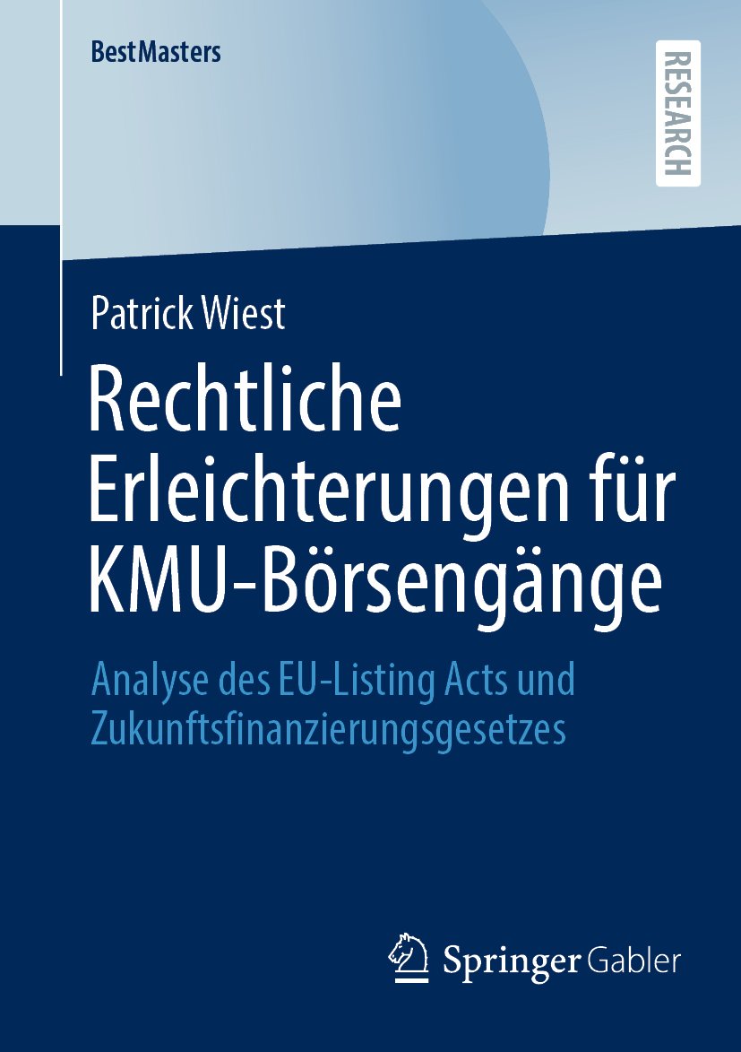 BestMasters: Analyse des EU-Listing Acts und Zukunftsfinanzierungsgesetzes