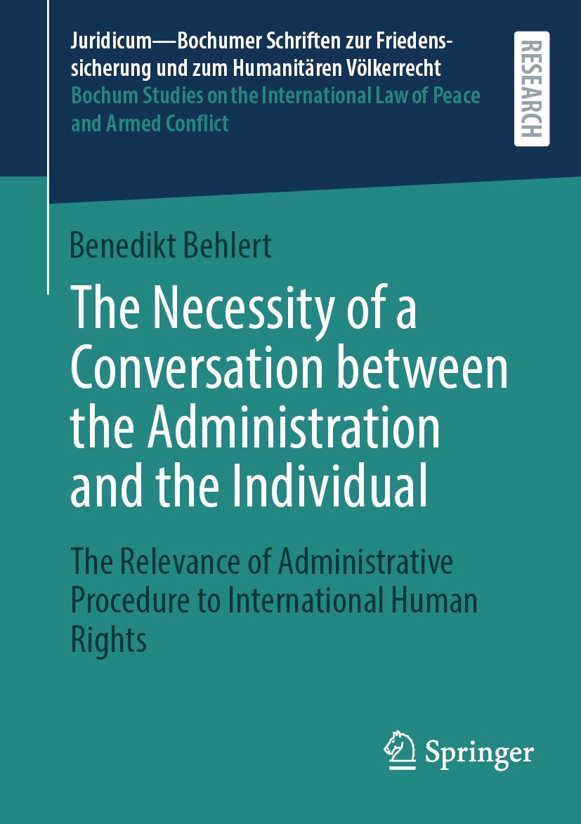 Juridicum – Bochumer Schriften zur Friedenssicherung und zum Humanitären Völkerrecht I Bochum Studies on the International Law of Peace and Armed Conflict
