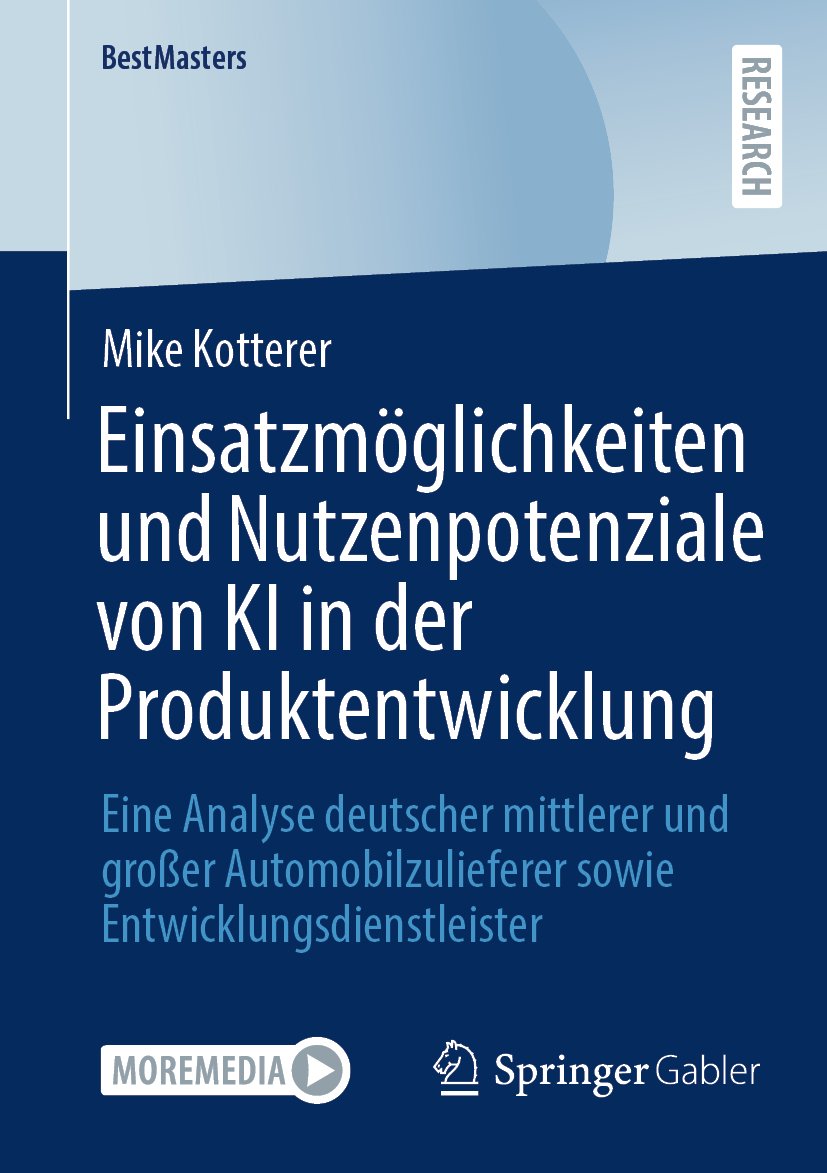Einsatzmöglichkeiten und Nutzenpotenziale von KI in der Produktentwicklung