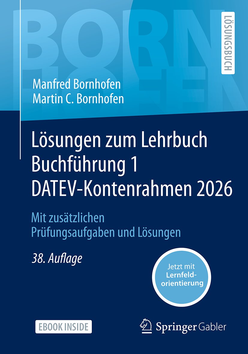 Lösungen zum Lehrbuch Buchführung 1 DATEV-Kontenrahmen 2026