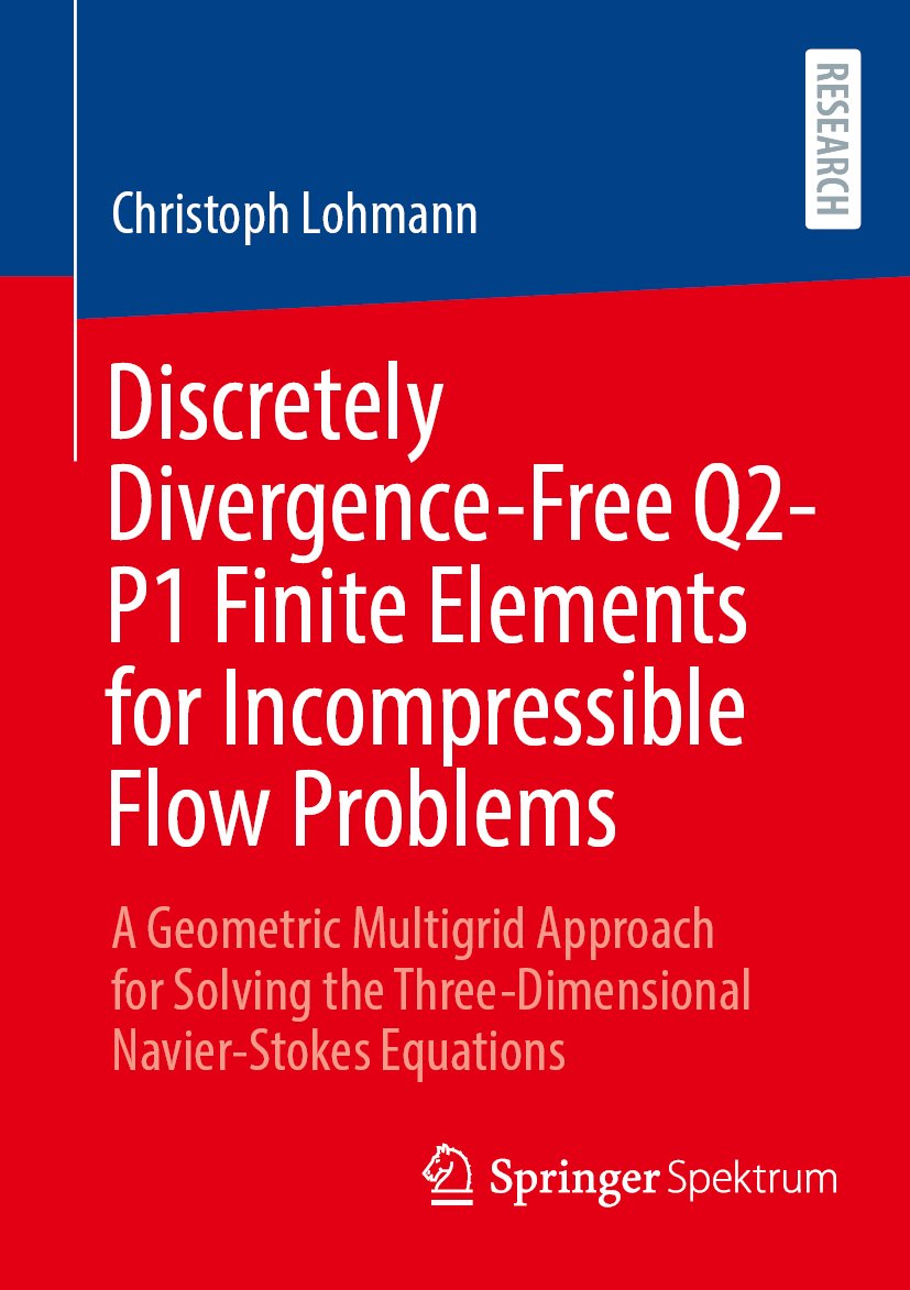 Discretely Divergence-Free Q2-P1 Finite Elements for Incompressible Flow Problems