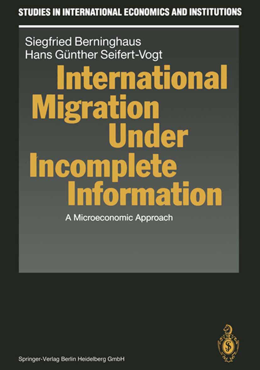 Studies in International Economics and Institutions