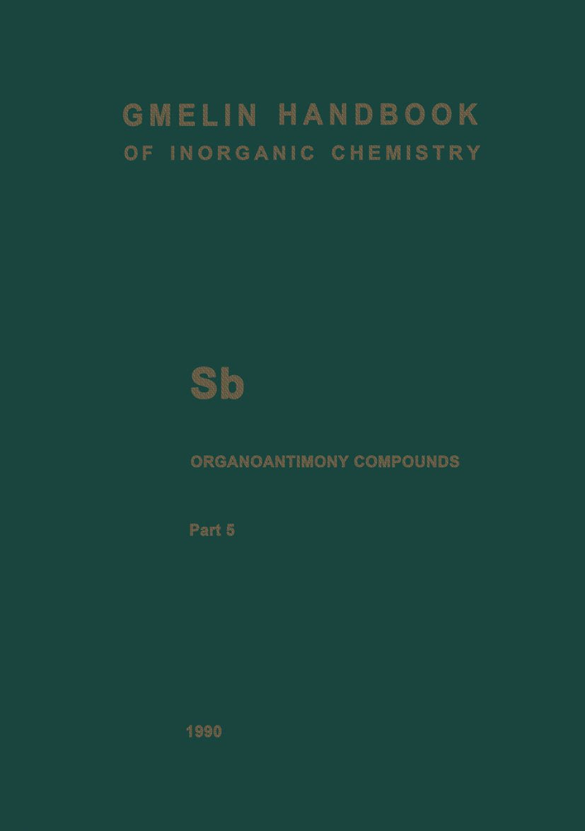 Gmelin Handbook of Inorganic and Organometallic Chemistry - 8th edition