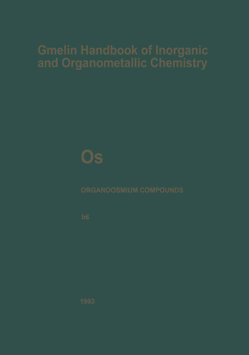 Gmelin Handbook of Inorganic and Organometallic Chemistry - 8th edition