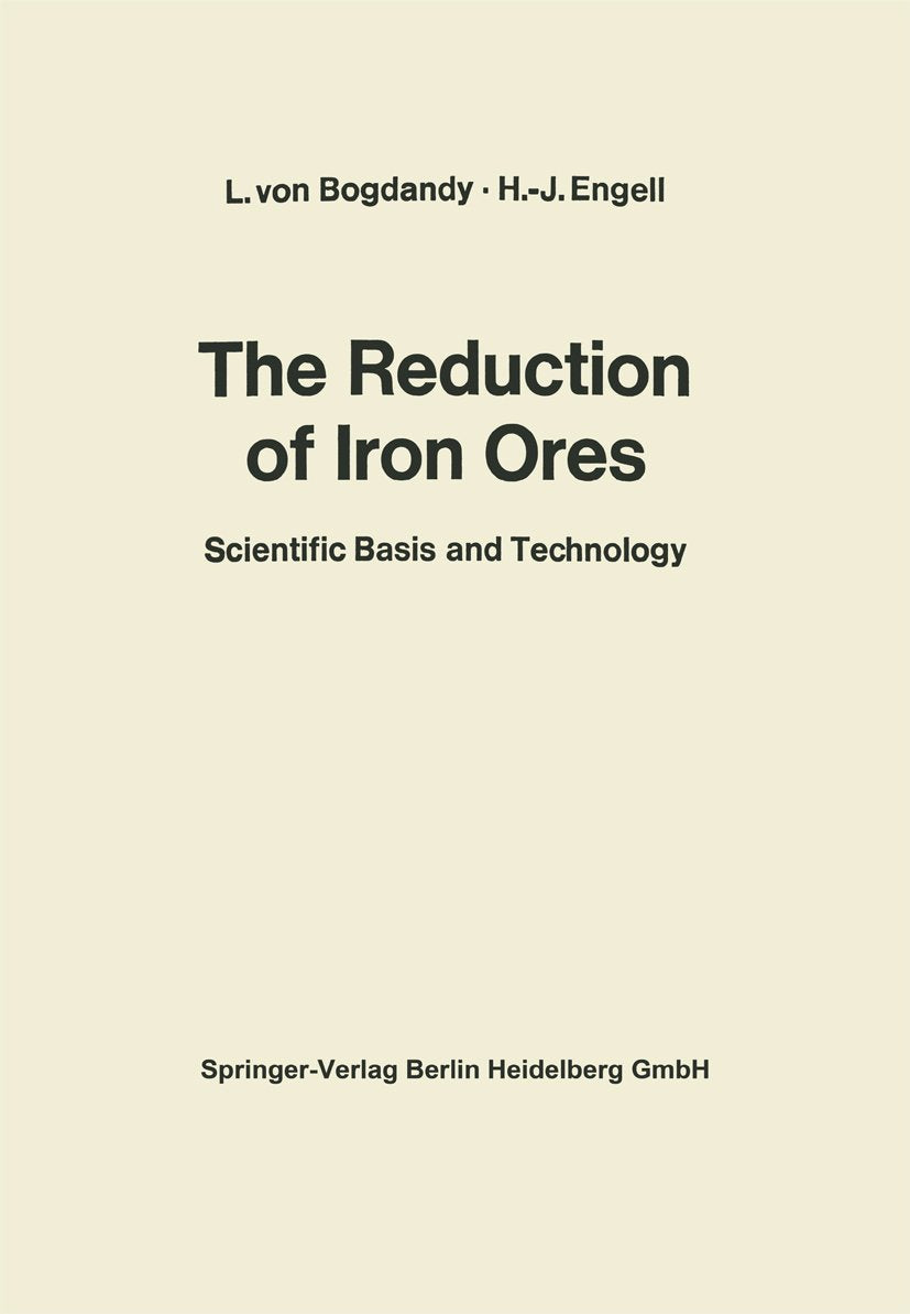 The Reduction of Iron Ores