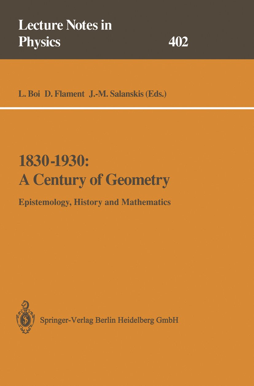 1830–1930: A Century of Geometry