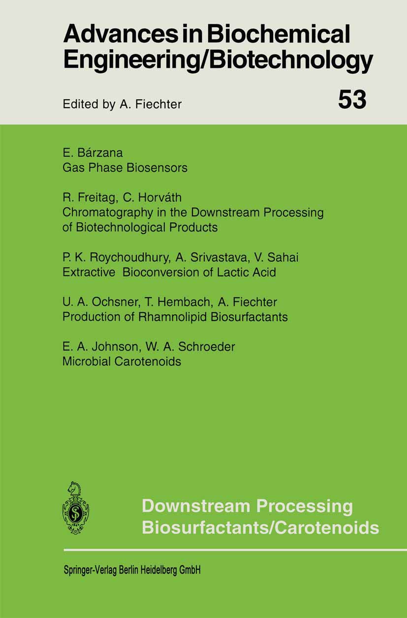 Advances in Biochemical Engineering/Biotechnology
