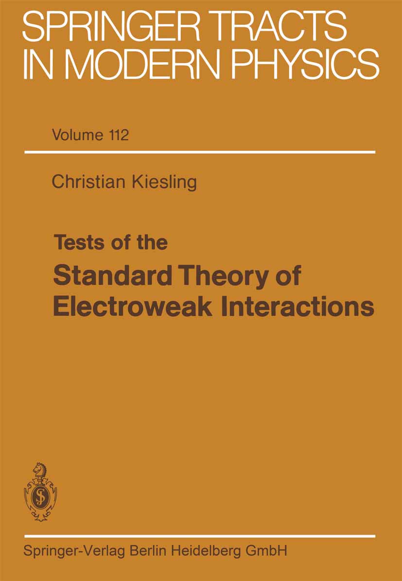 Springer Tracts in Modern Physics