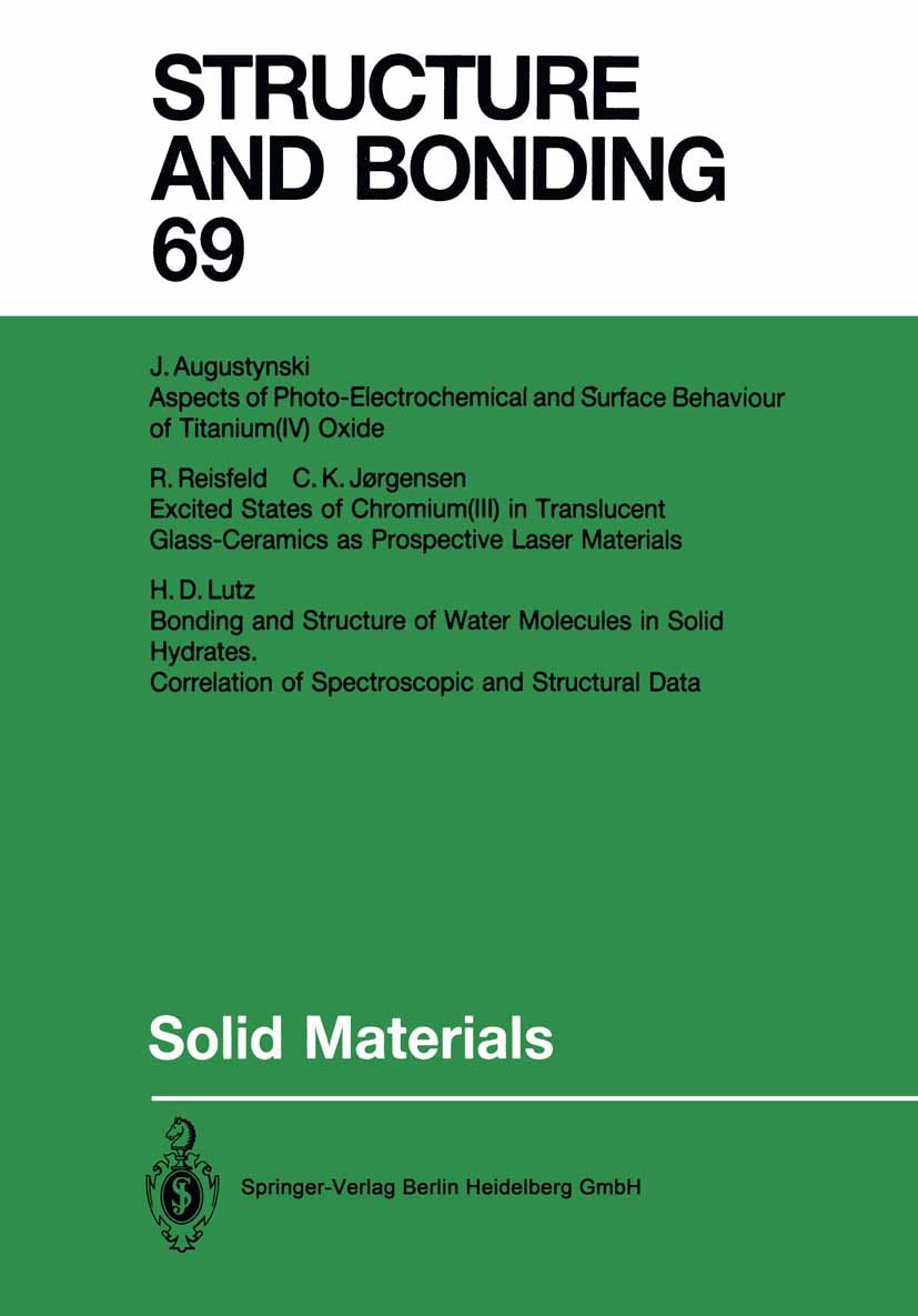 Structure and Bonding