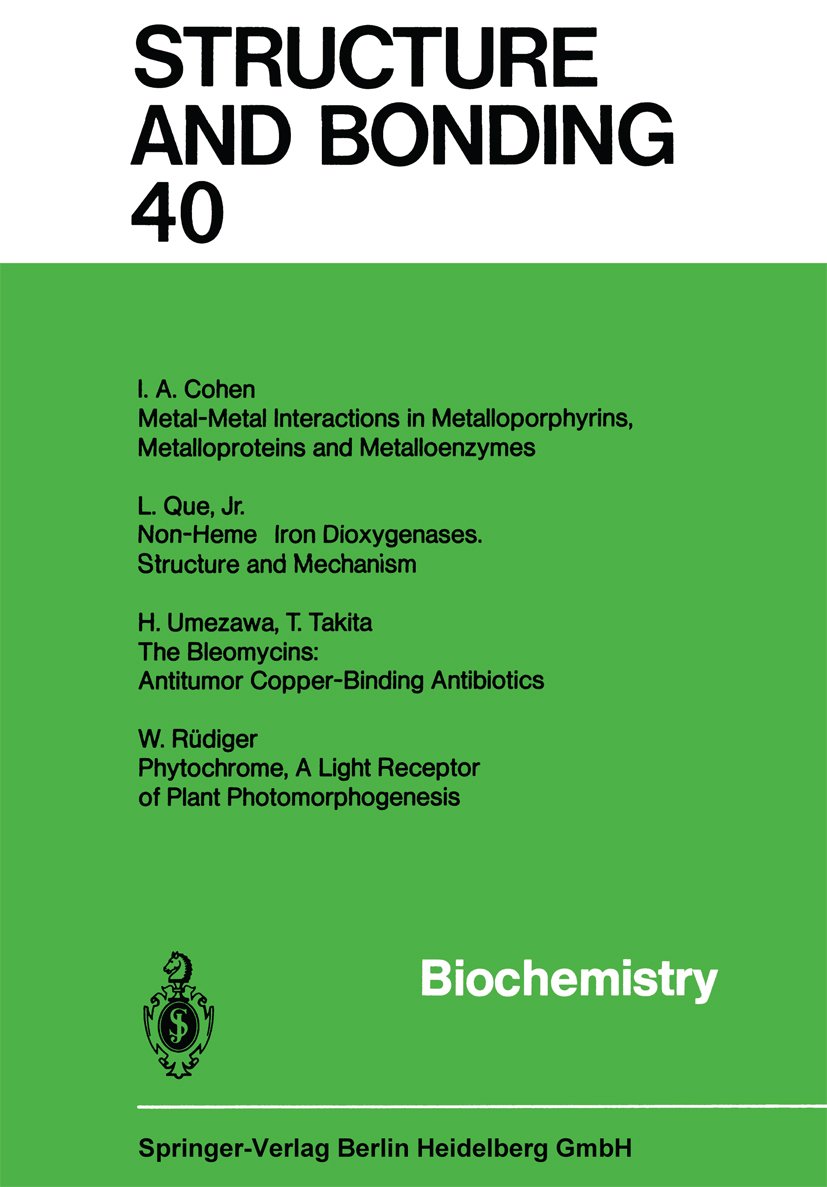 Structure and Bonding