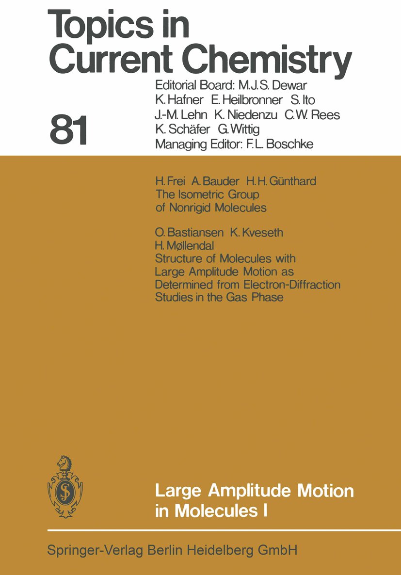 Large Amplitude Motion in Molecules I