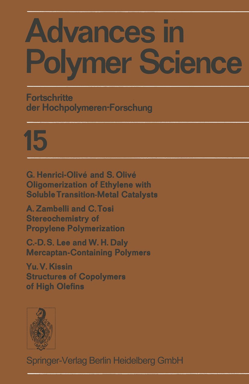 Advances in Polymer Science