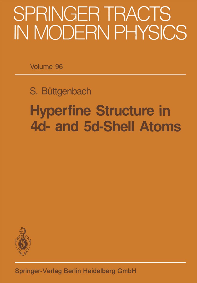 Springer Tracts in Modern Physics