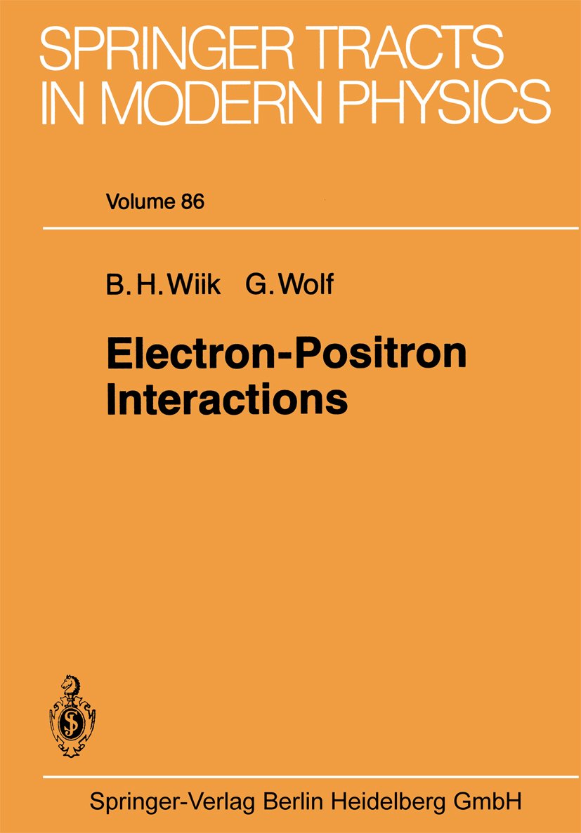 Springer Tracts in Modern Physics