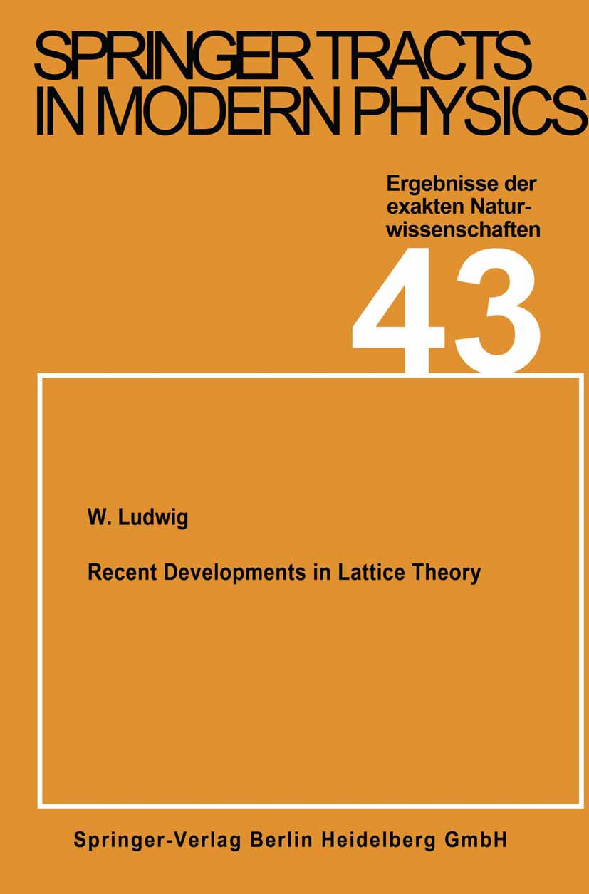 Springer Tracts in Modern Physics