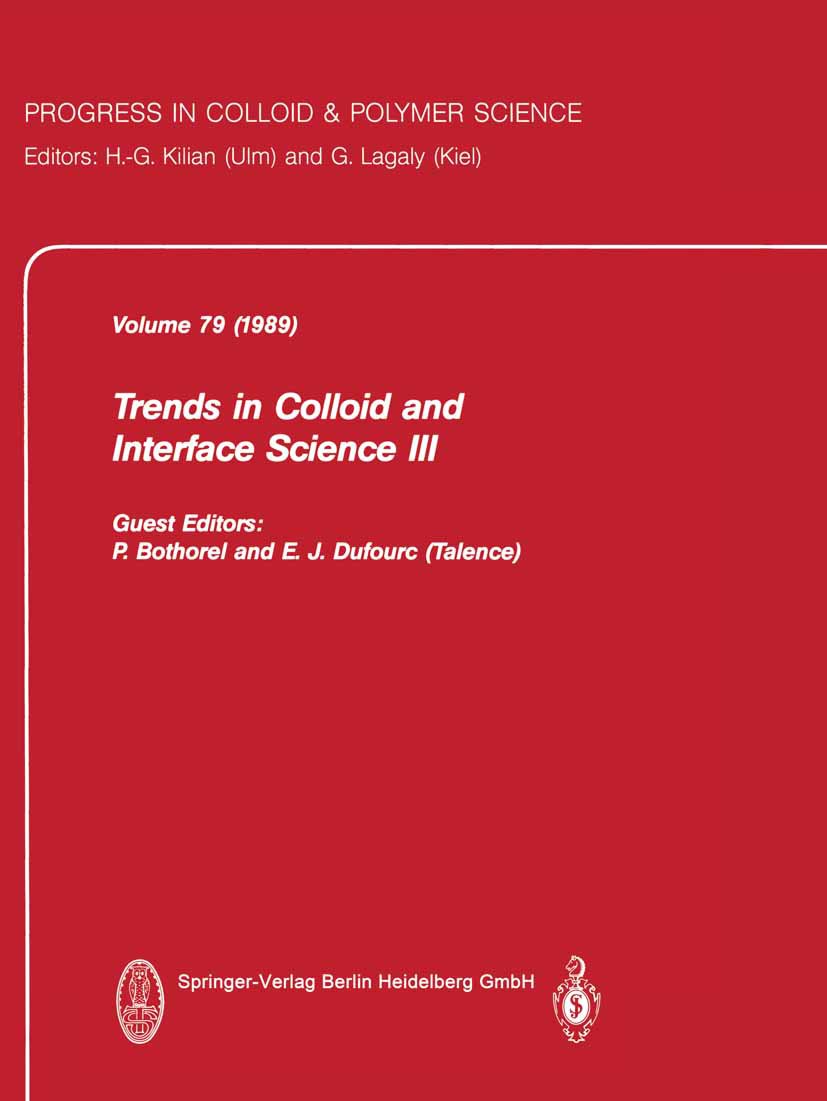 Progress in Colloid and Polymer Science