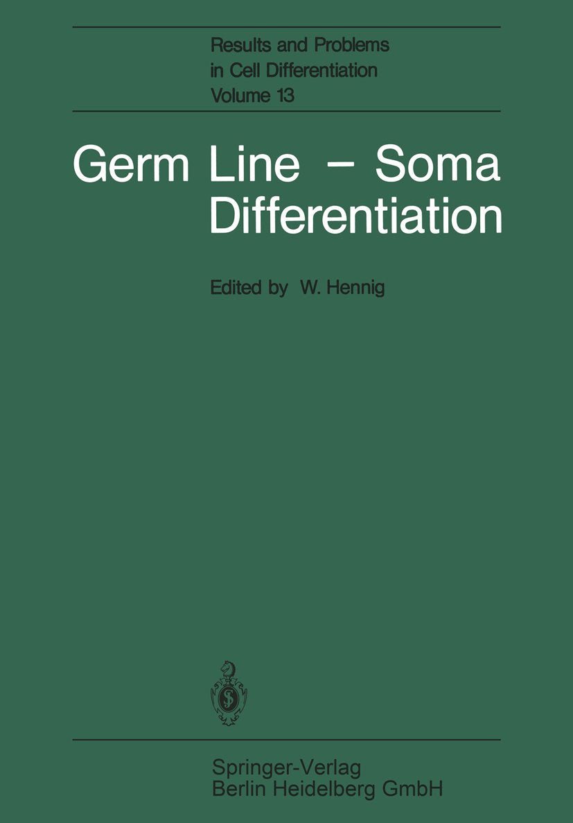 Results and Problems in Cell Differentiation