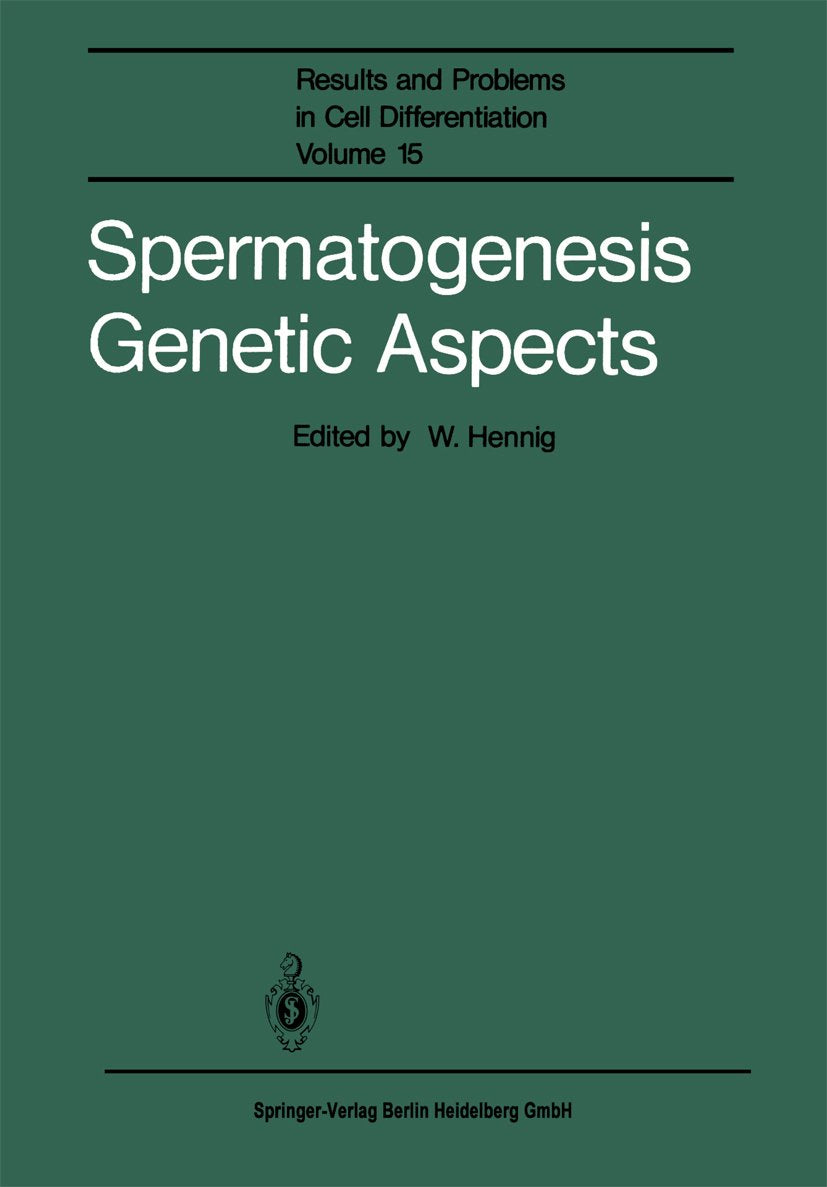 Results and Problems in Cell Differentiation
