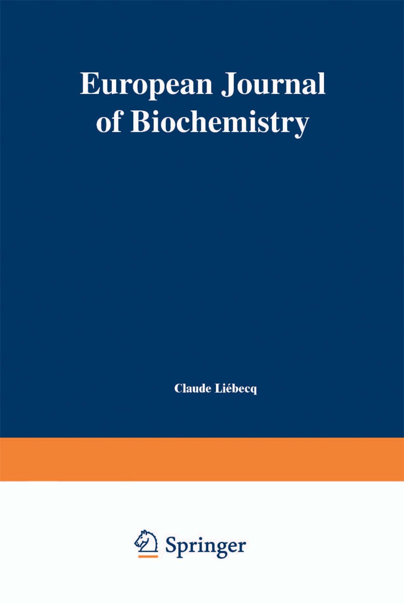 European journal of biochemistry