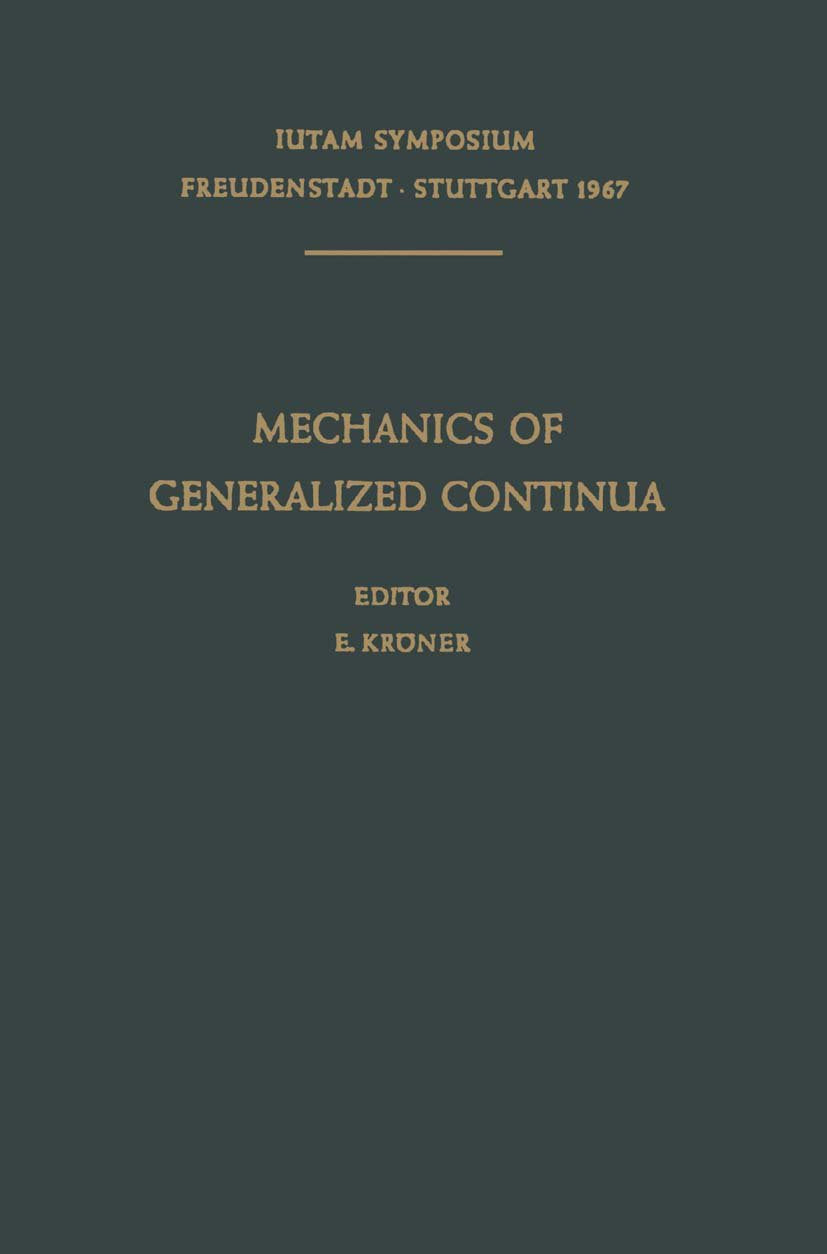 Mechanics of Generalized Continua